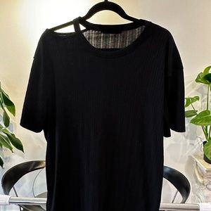 Fallout 10 Year Anniversary Black Cut Out T-Shirt